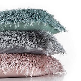 Poszewka dekoracyjna KORAL 40x40 Eurofirany turkusowy