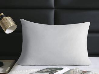 Poszewka satyna bawełniana SIN 50x60 szara