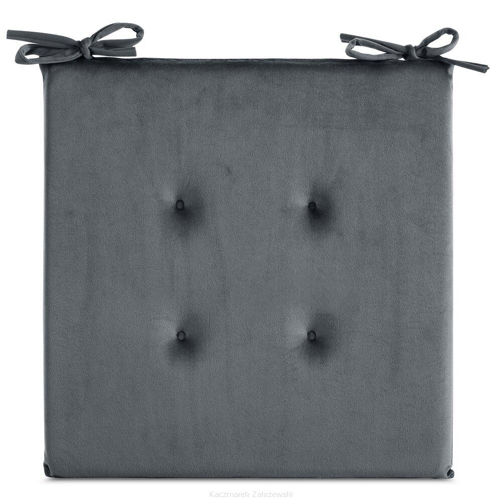 Poduszka na krzesło GAJA 40x40x3 Eurofirany stalowy