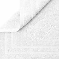 Dywanik łazienkowy Mondo 50x70 stópki biały