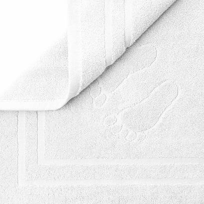 Dywanik łazienkowy Mondo 50x70 stópki biały