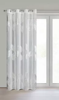 Firana gotowa na przelotkach IDALIA 140x250 Eurofirany biały