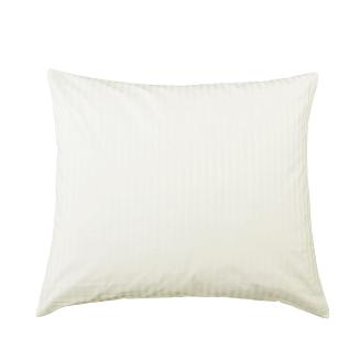 Poszewka z adamaszku satyna bawełniana 70x80 masełkowa