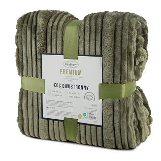 Koc narzuta NINA 220x200 Eurofirany oliwkowy