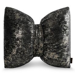 Poszewka dekoracyjna KOKARDA1 45x55 Eurofirany czarna złocista