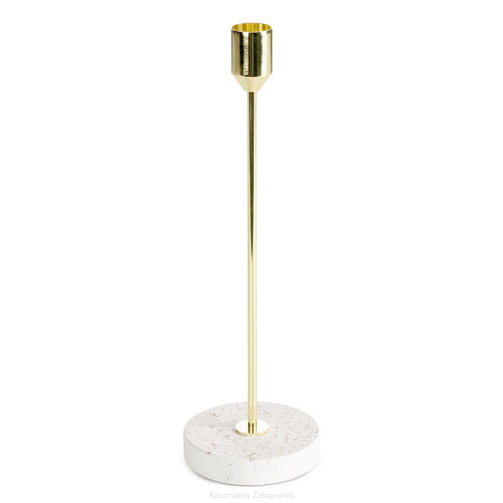 Świecznik dekoracyjny KORI Eurofirany kremowy