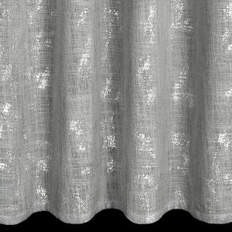 Zasłona gotowa na przelotkach SOLANA 140x250 Eurofirany srebrny