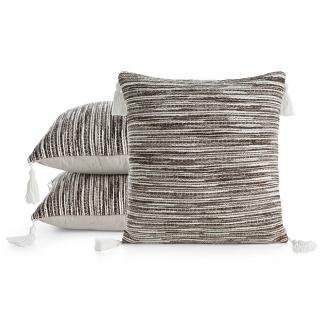 Poszewka dekoracyjna ENID 45x45 Eurofirany ciemnobeżowy