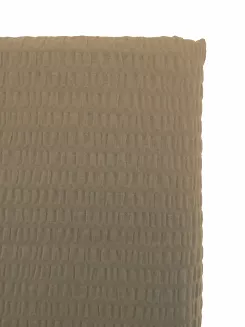 Prześcieradło z kory 160x200 100% bawełna ciemnobeżowe