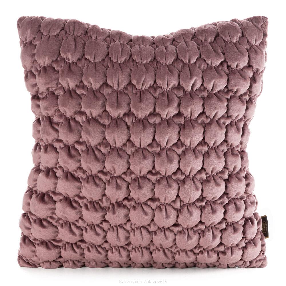 Poszewka dekoracyjna VELVET 45x45 Eurofirany pudrowy