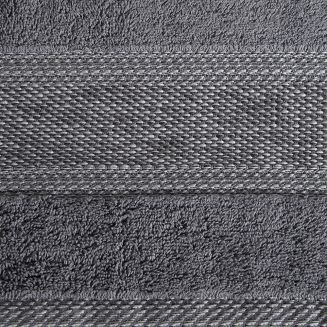 Komplet ręczników 2 cz. KALI 50x90 Eurofirany stalowy