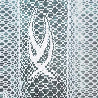 Firanka żakardowa gotowa na żabki GOSIA 250x120 biała