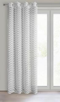 Firana gotowa na przelotkach MISTI 140x250 Eurofirany biały