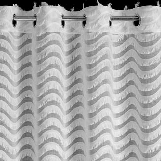 Firana gotowa na przelotkach MISTI 140x250 Eurofirany biały