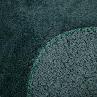 Narzuta dekoracyjna NINA 220x240 ciemnozielony
