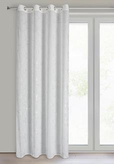 Firana gotowa na przelotkach IVA Eurofirany biały