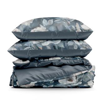 Pościel bawełniana KIRA 220x200 Design91 ciemnogranatowy