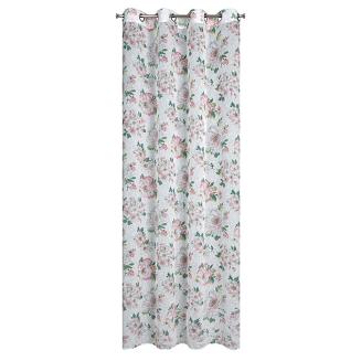 Zasłona gotowa na przelotkach EMI 140x250 Eurofirany biały