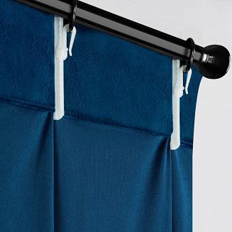 Zasłona gotowa MELANIE 210x270 Eurofirany granatowy