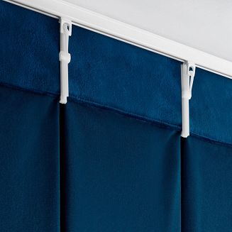 Zasłona gotowa MELANIE 210x270 Eurofirany granatowy