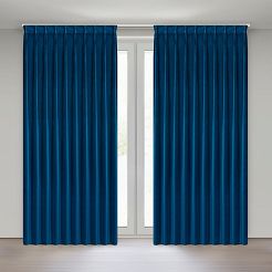 Zasłona gotowa MELANIE 210x270 Eurofirany granatowy