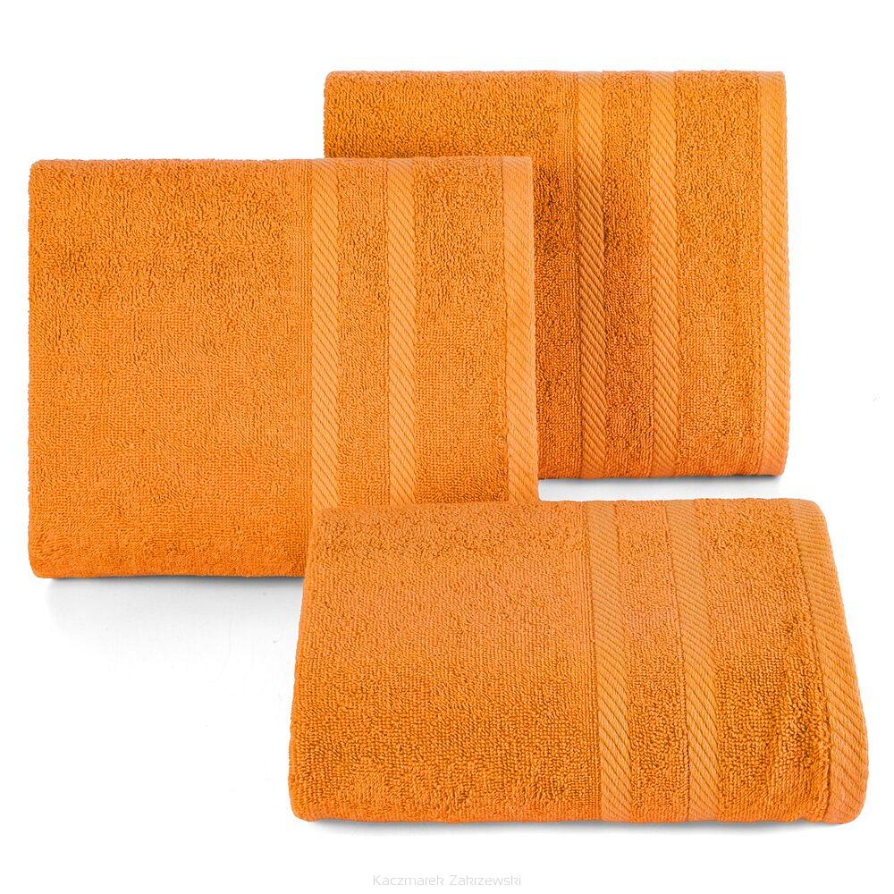 Ręcznik bawełniany MILO 70x140 Eurofirany pomarańczowy
