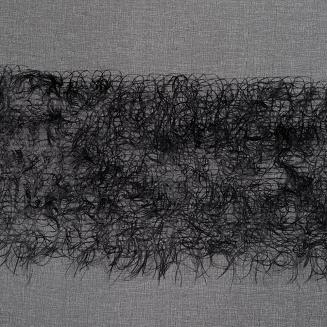 Firana gotowa na przelotkach MARGARET 140x250 Eurofirany czarny