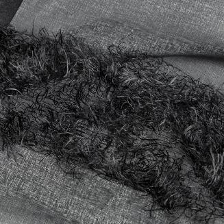 Firana gotowa na przelotkach MARGARET 140x250 Eurofirany czarny