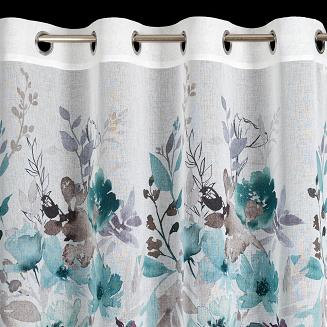 Zasłona gotowa na przelotkach GRETA 140x250 Design91 biały