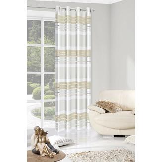 Zasłona gotowa ERIC 140x250 Eurofirany kremowy