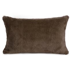 Poszewka dekoracyjna NINA 30x50 Eurofirany ciemnobrązowy