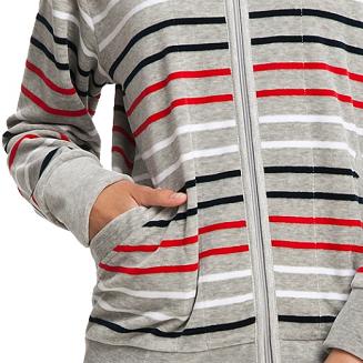 Dres damski welurowy LUNA kod 341 szary