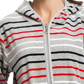 Dres damski welurowy LUNA kod 341 szary