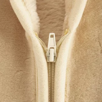 Kocyk dziecięcy na suwak Pierre Cardin BABY6 80x90 Eurofirany beżowy miś