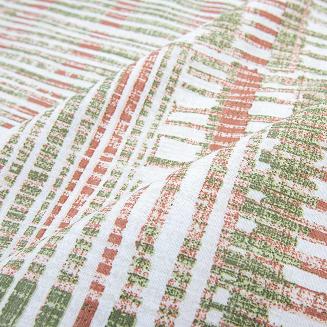 Pościel bawełniana EXCLUSIVE SPENCER 200x220 COTTONLOVE Darymex beżowa zielona terakota