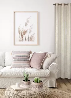 Poszewka dekoracyjna BOHO 45x45 Eurofirany pudrowy