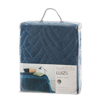 Narzuta dekoracyjna LUIZ 220x240 granatowy