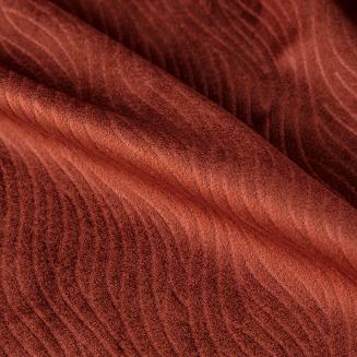 Zasłona gotowa na przelotkach LILI 140x250 Eurofirany mahoń