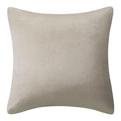 Poszewka welurowa SOLID 45x45 beżowa