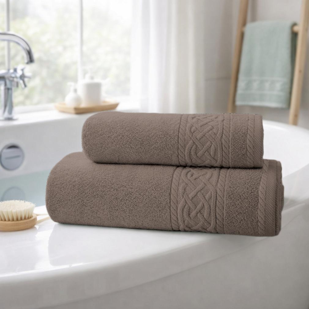 Ręcznik bawełniany SYDNEY 70x140 taupe