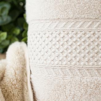 Ręcznik bawełniany RODOS 50x90 jasnobeżowy