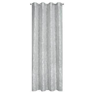 Zasłona gotowa na przelotkach LIREN 140x250 Eurofirany szary