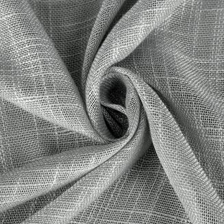 Zasłona gotowa na przelotkach LIREN 140x250 Eurofirany szary