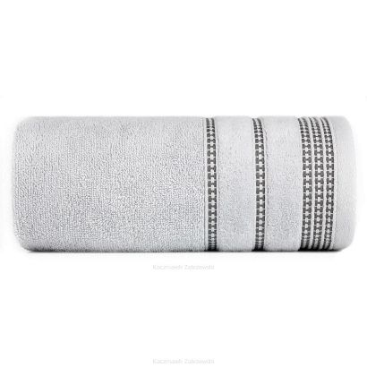 Ręcznik bawełniany AMANDA 50x90 Eurofirany srebrny