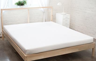 Prześcieradło jersey z gumką 180x200 biały