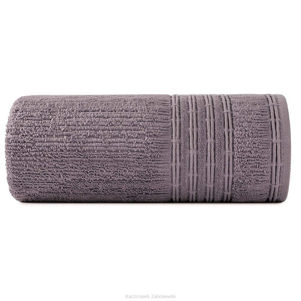 Ręcznik bawełniany ROMEO 70x140 Eurofirany fioletowy