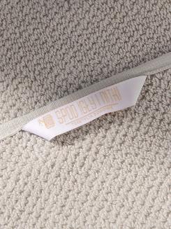 Ręcznik bawełniany o ryżowej strukturze Loren 50x90 kaszmirowy