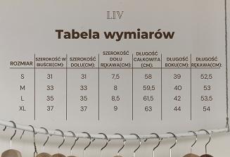 Bluzka damska z długim rękawem Liv Eldar biała