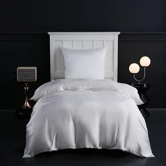 Pościel jedwabna 140x200 jedwab morwowy biała