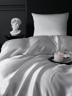 Pościel jedwabna 140x200 jedwab morwowy biała